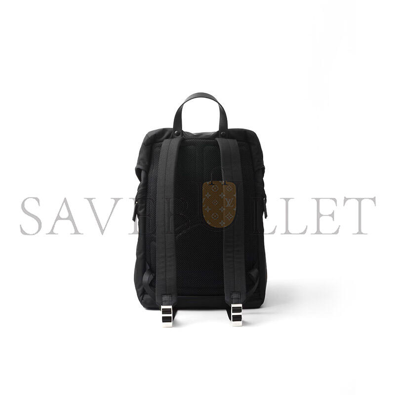PRADA RE-NYLON AND SAFFIANO LEATHER BACKPACK 2VZ135 (45*27*17cm)